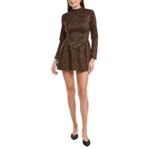 Ipponelli Womens  Mini Dress, Brown